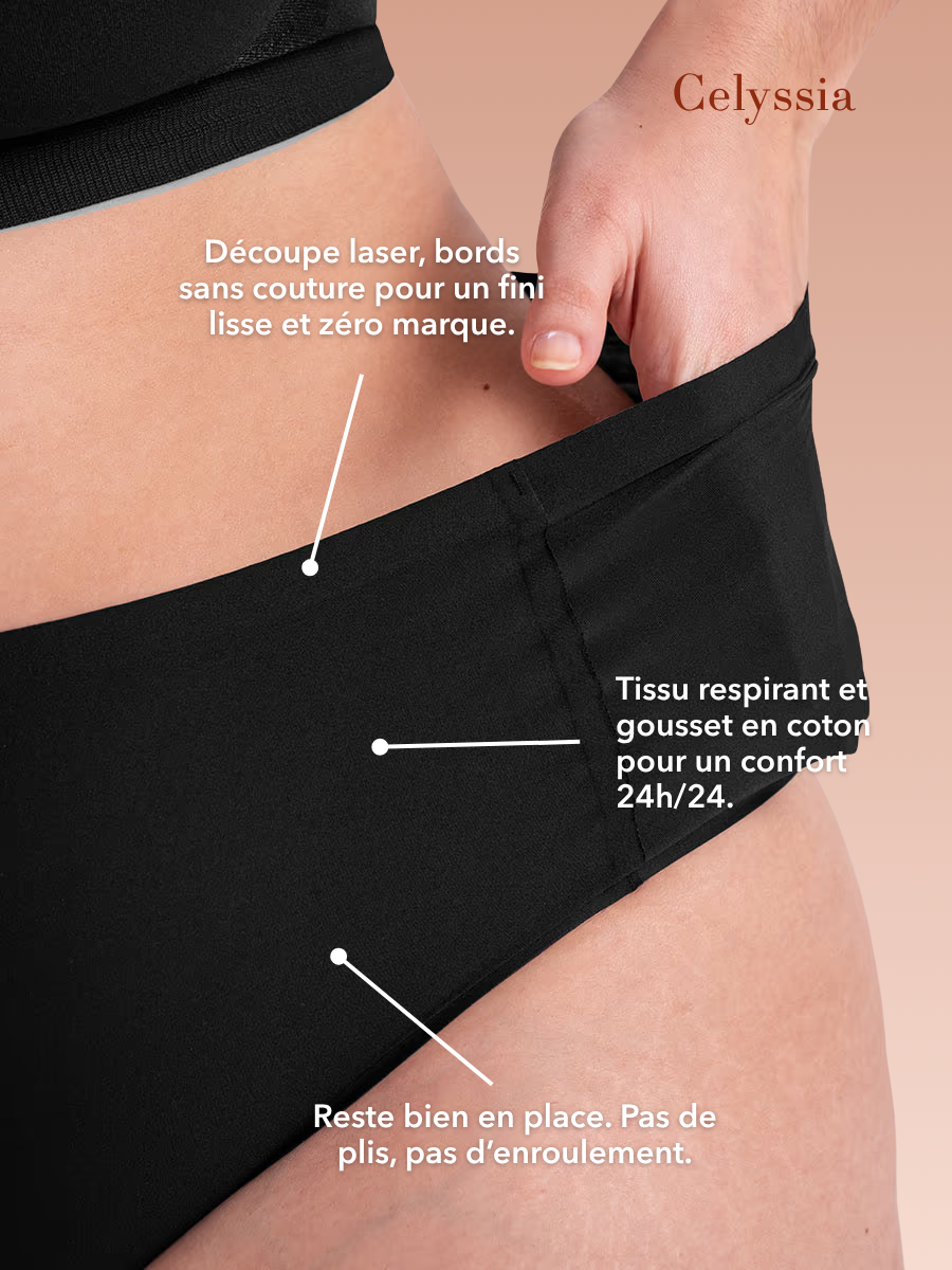 Culotte UltraMorpho™  | Adaptée à vos formes, zéro irritation, zéro ajustement