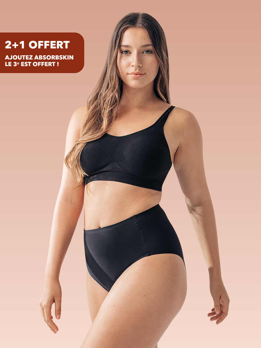 Culotte AbsorbSkin™ | Zéro fuite, zéro gêne, fraîcheur garantie