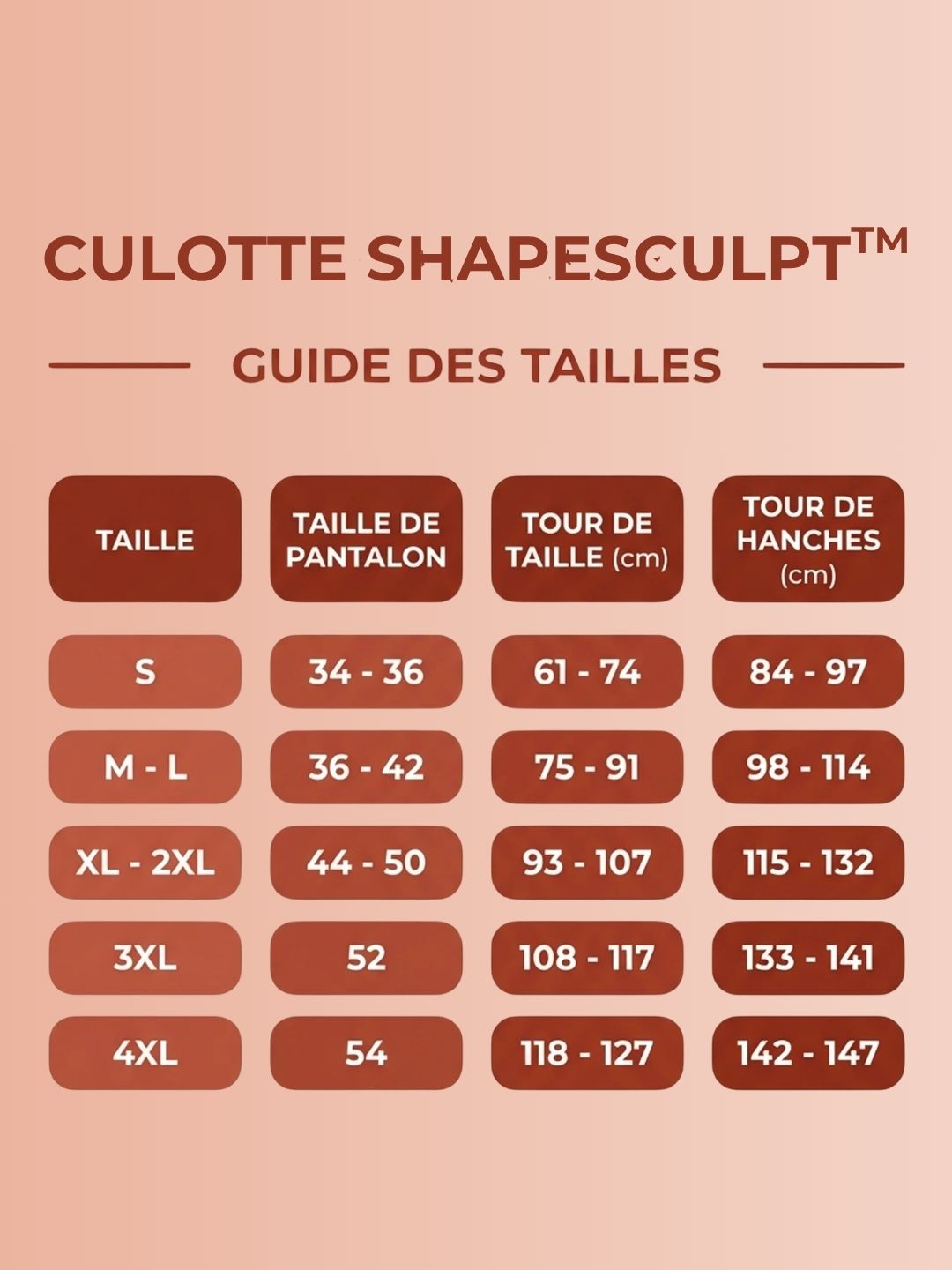Culotte ShapeSculpt™ | Silhouette affinée, confort toute la journée