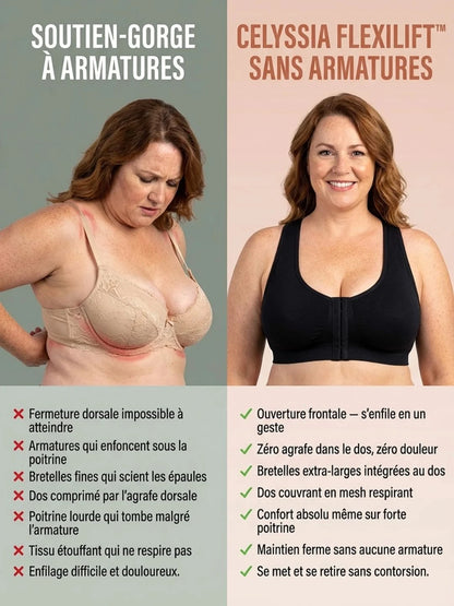 Soutien-gorge FlexiLift™ | Ouverture avant, confort absolu