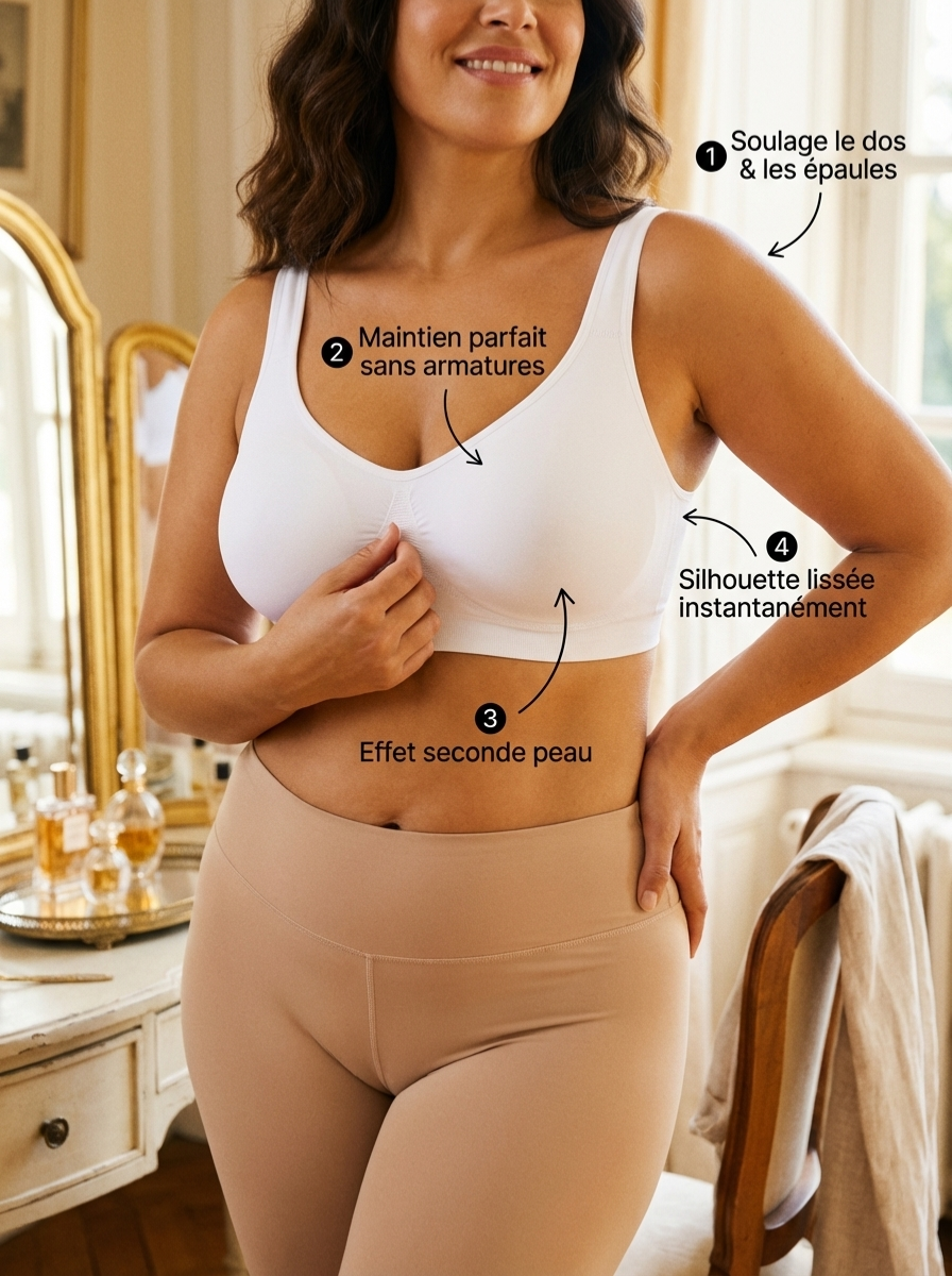 Soutien-gorge FirmLift™ | Poitrine rehaussée, confort immédiat