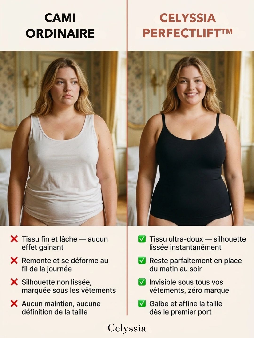 Cami PerfectLift™ | Ventre plat en 7 secondes