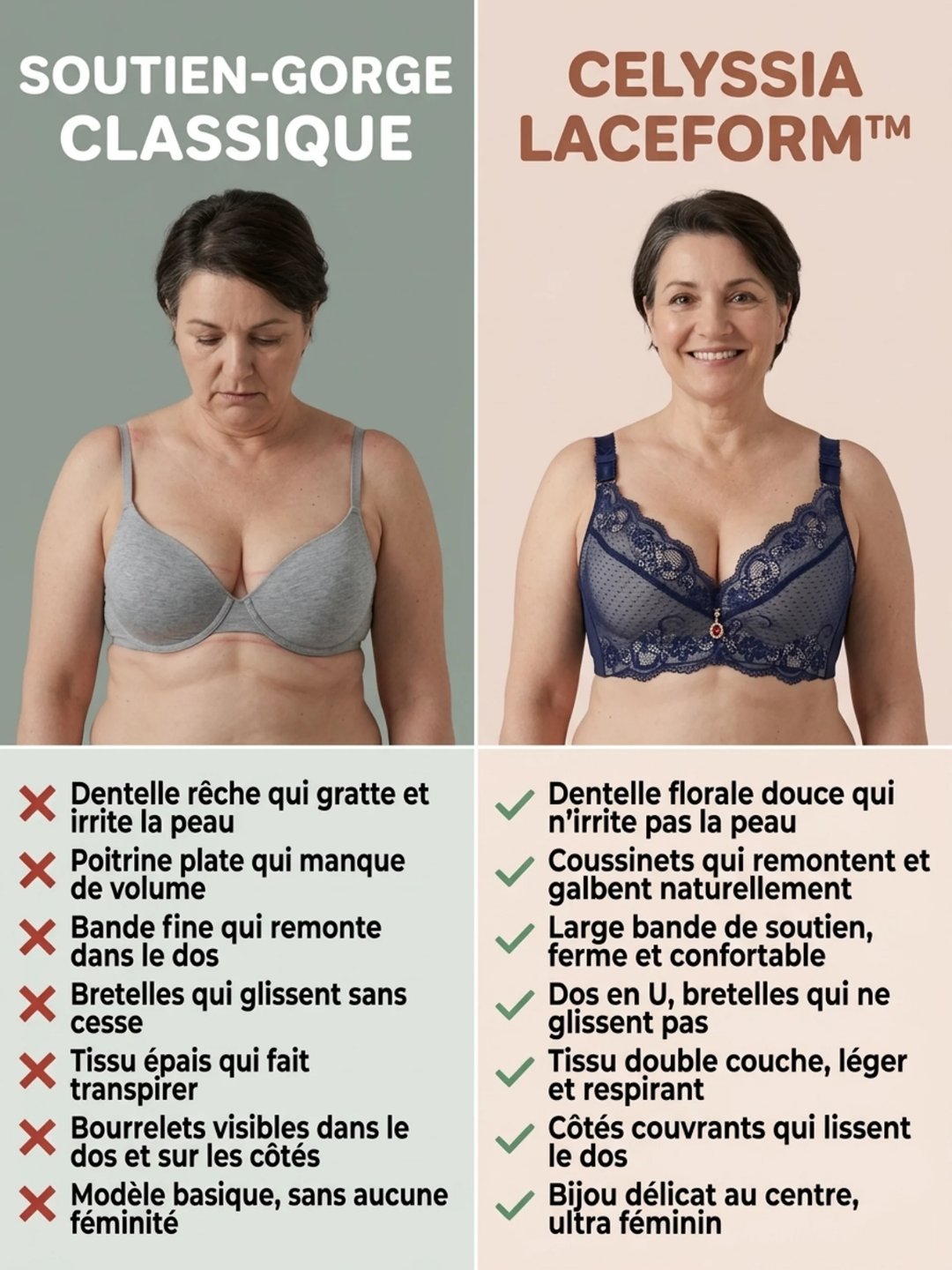 Soutien-gorge LaceForm™ | Soutien sculptant, allure sensuelle, confiance absolue