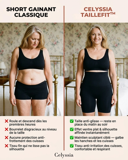 Shorty TailleFit™ | Ventre plat immédiat, silhouette affinée sans effort