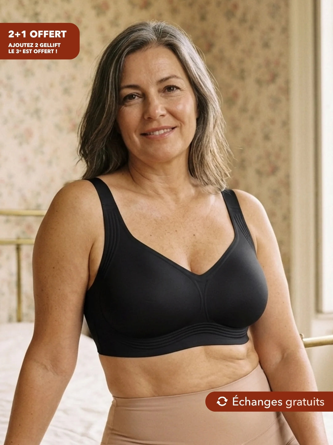 Soutien-gorge GelLift™ | Bande Gel360™, dos lissant, sans armature