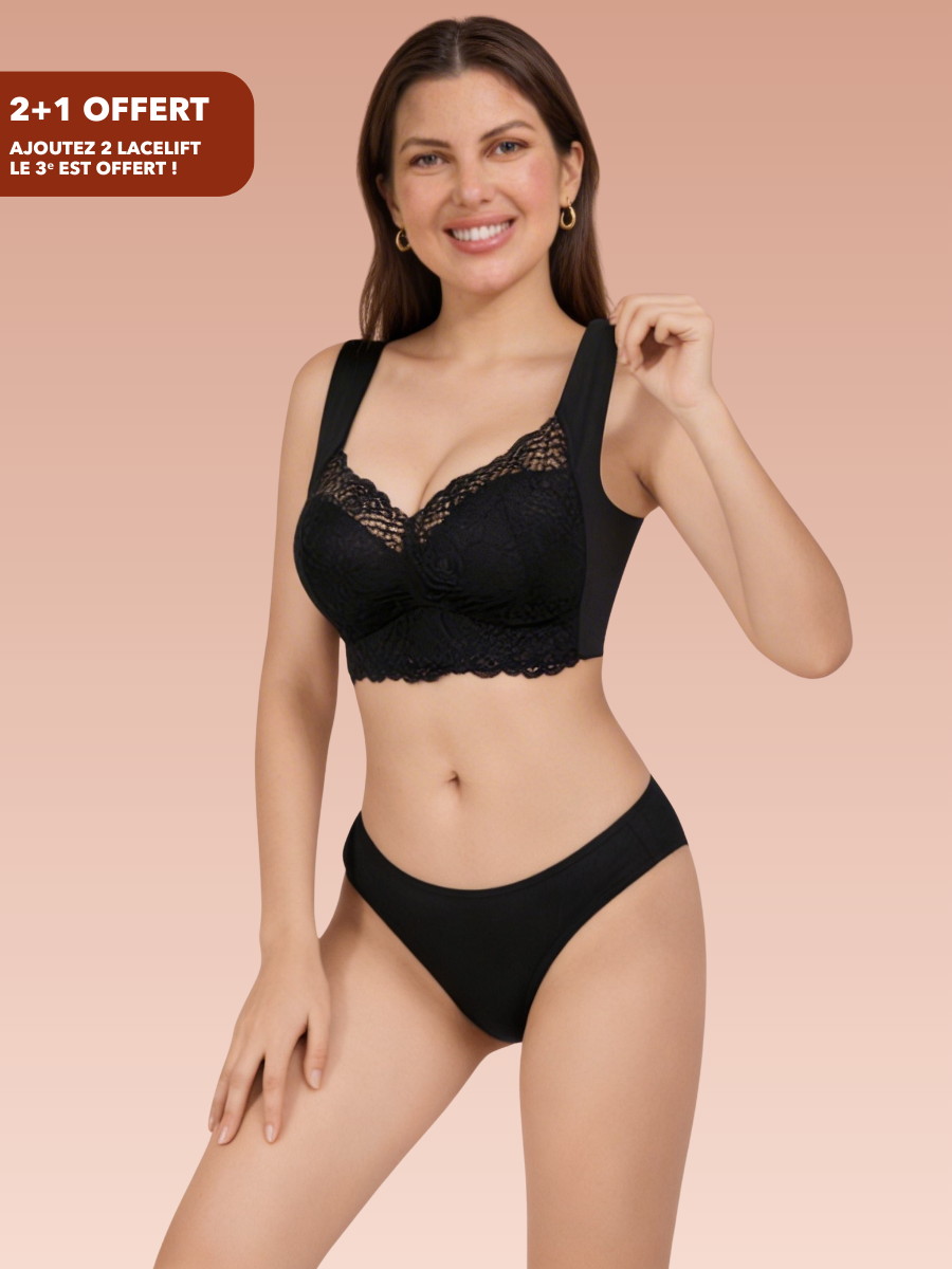Soutien-gorge LaceLift™ | Maintien naturel, dentelle ultra-douce, confort absolu