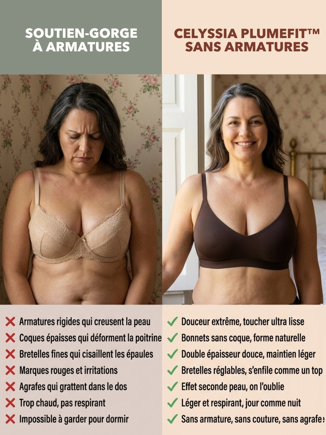 Brassière PlumeFit™ | Douceur plume, confort seconde peau