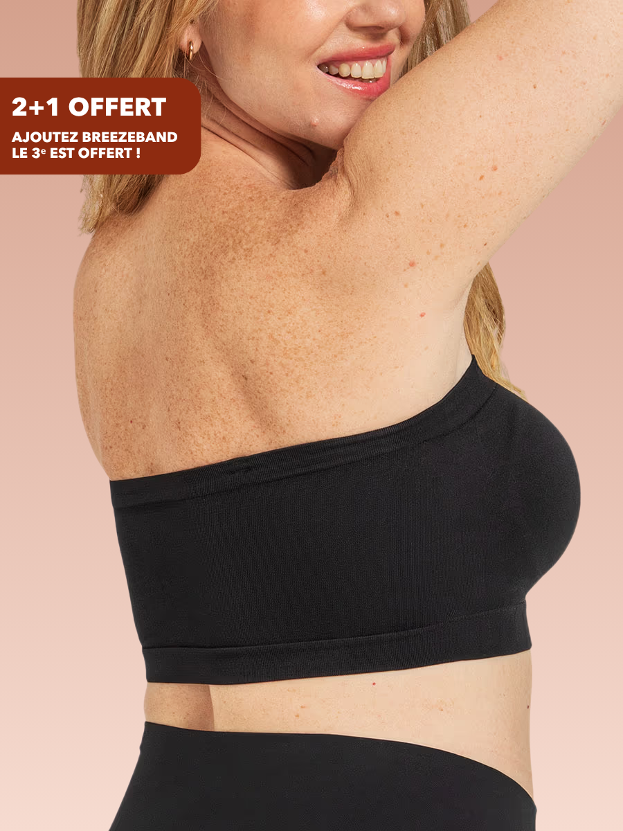 Bandeau BreezeBand™ | Zéro réajustement, zéro marque, zéro gêne