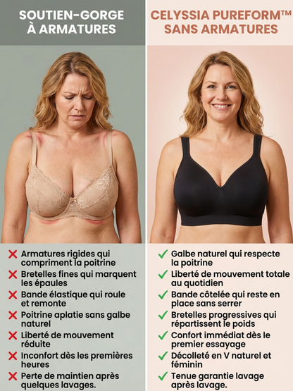 Soutien-gorge PureForm™ | Galbe naturel, liberté de mouvement, confort quotidien