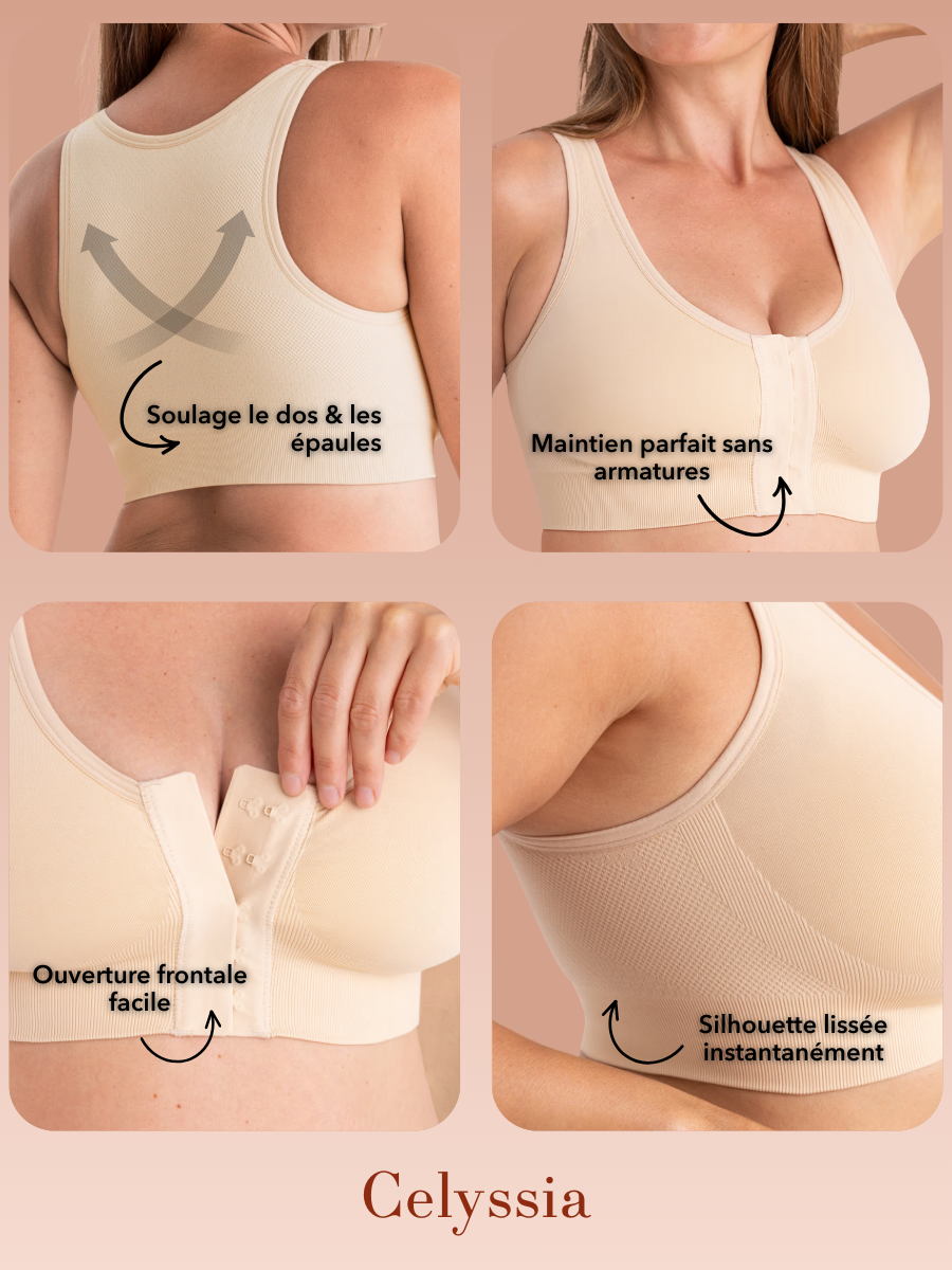 Soutien-gorge FlexiLift™ | Ouverture avant, confort absolu