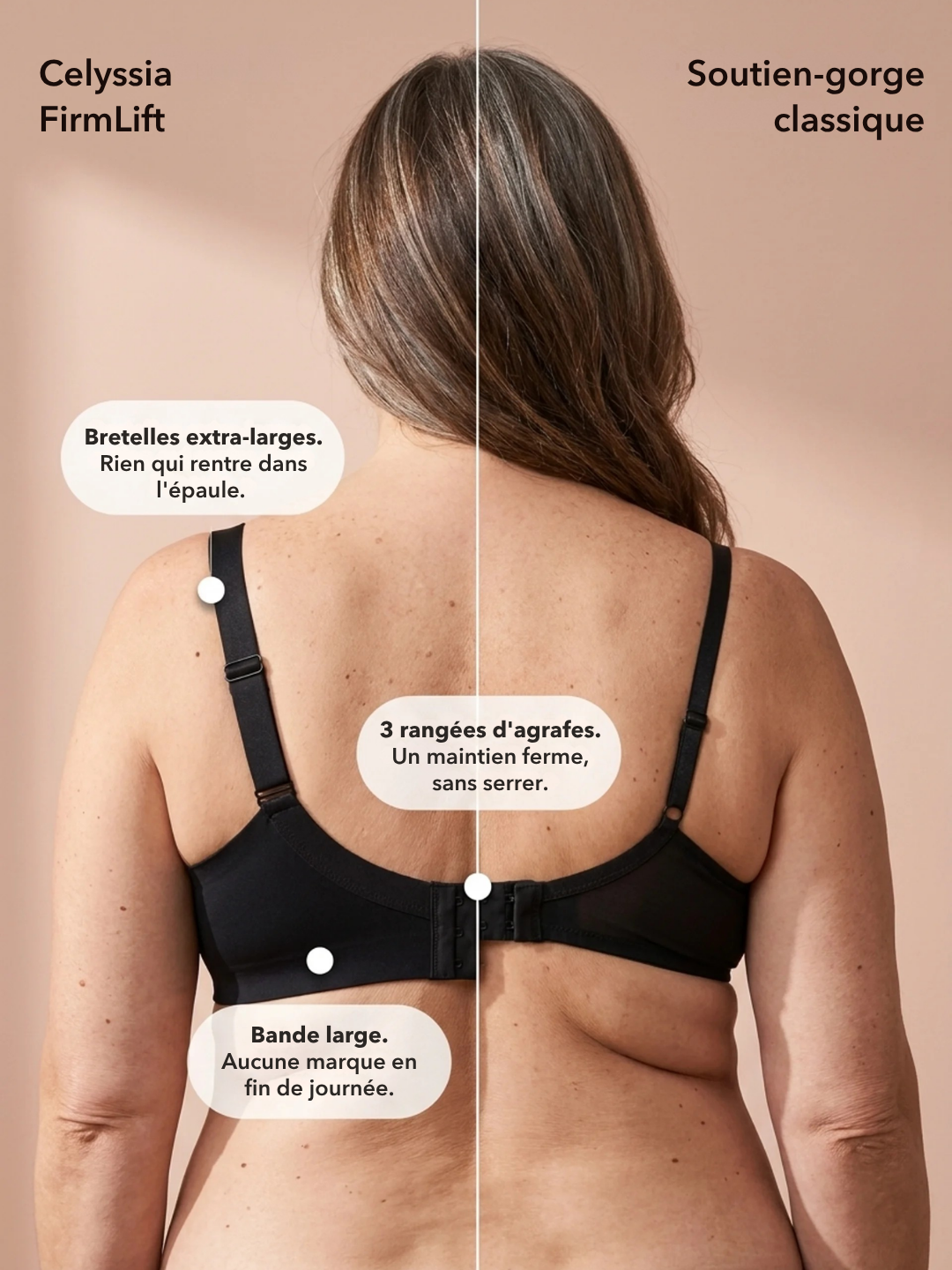 Soutien-gorge FirmLift™ | Poitrine rehaussée, confort immédiat