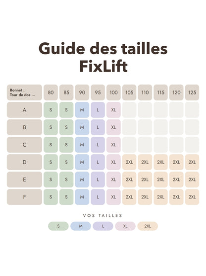 Soutien-gorge FixLift™ | Sans bretelles, poitrine rehaussée, zéro glissement
