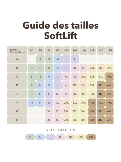 Soutien-gorge SoftLift™ | Bande GelFlex™, décolleté en V, sans armature