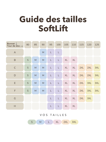 Soutien-gorge SoftLift™ | Bande GelFlex™, décolleté en V, sans armature