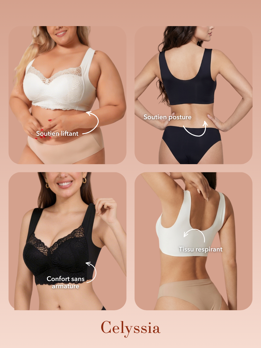 Soutien-gorge LaceLift™ | Maintien naturel, dentelle ultra-douce, confort absolu