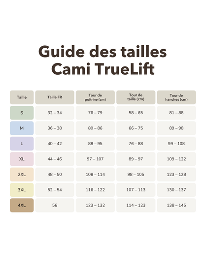 Débardeur TrueLift™ | Maintien intégré, coupe gainante, sans bande dorsale